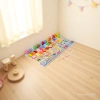 Six-in-one Magnetic Fishing, logarithm board, digital animals, fruits, traffic, beads, magnetic fishing matching, Baby multi-cognitive early education Wooden toys details Picture